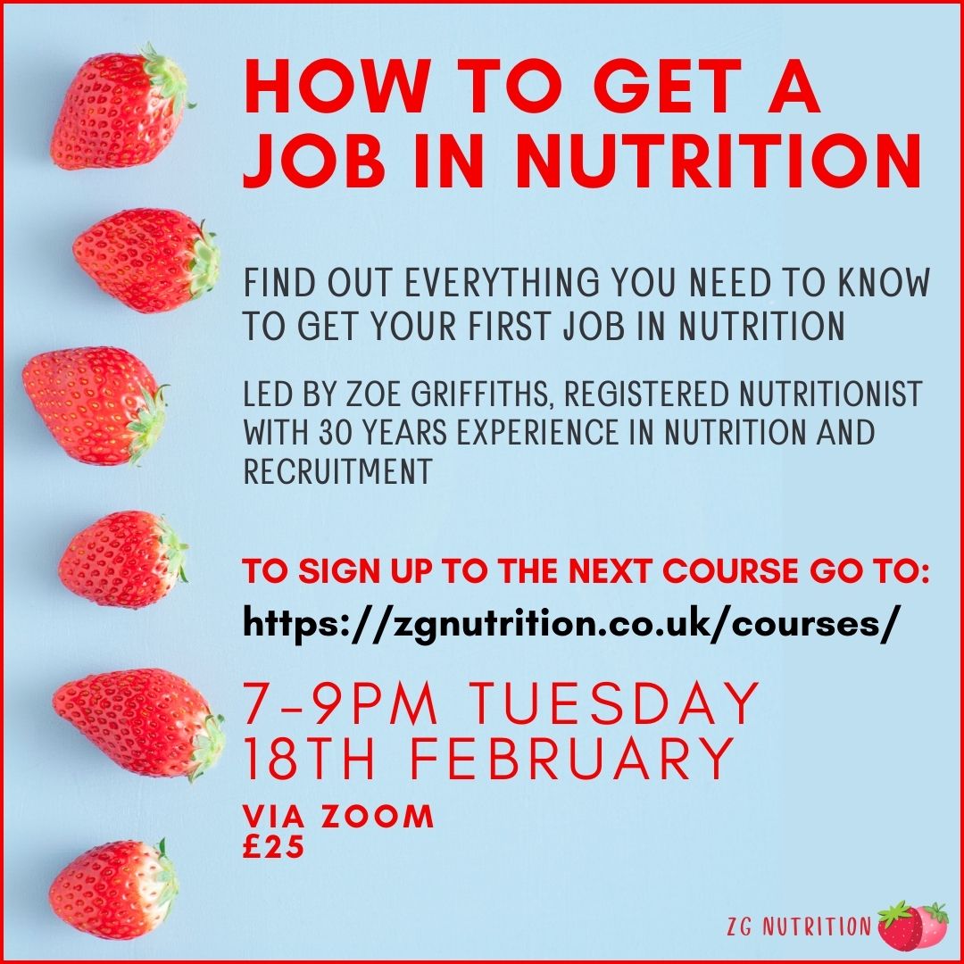 How to Get a Job in Nutrition Course