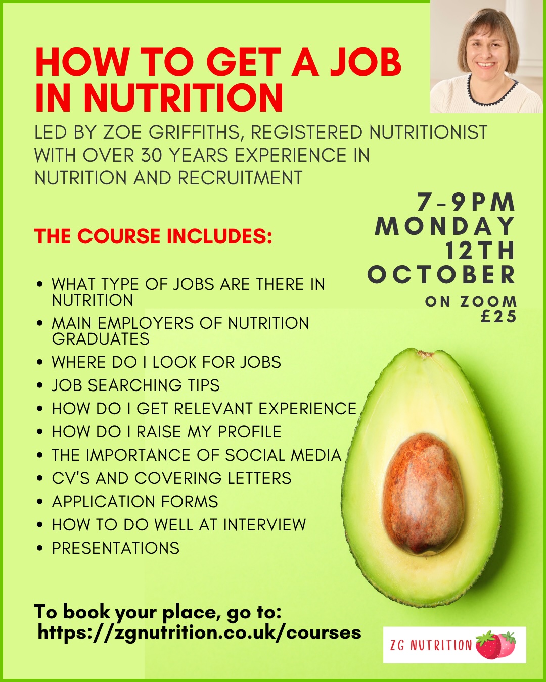 How to Get a Job in Nutrition Course